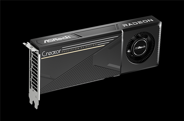 华擎又给AMD显卡装上了16针接口：这次是Radeon AI PRO R9700专业显卡-萌图百科