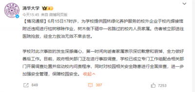北京语言大学教授张爱玲被树砸身亡 清华大学回应通报-萌图百科