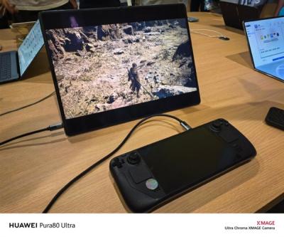 华为Matebook Fold支持DP in：秒变18英寸大屏 爽玩《黑神话》-萌图百科