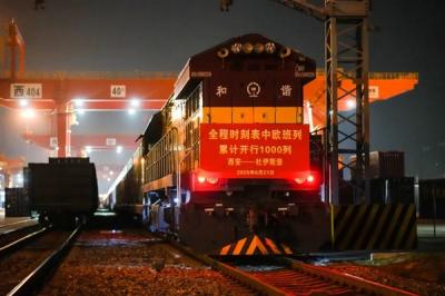 全程时刻表中欧班列开行1000列：发送货物9.8万标箱-萌图百科