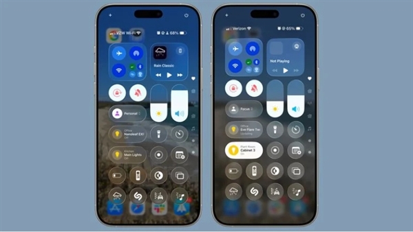 苹果发布iOS 26 Beta 2：控制中心BUG修复 降低透明度