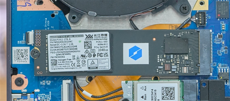 史上最强游戏本配优秀OEM SSD！长江存储PC411 2TB评测：轻松跑到7400MB/s