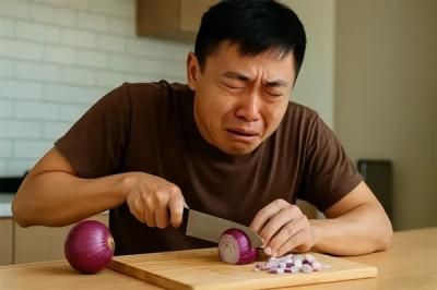 洋葱为何切得你热泪盈眶：科学家终于解开这个厨房难题-萌图百科