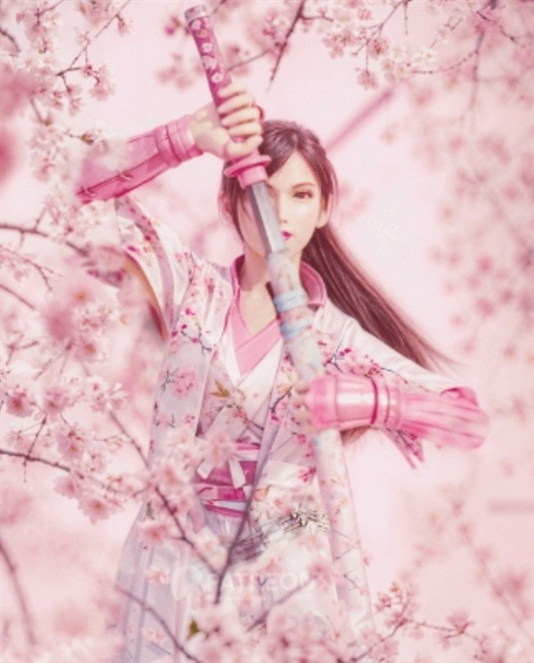 《最终幻想7》蒂法超美3D新图 不愧3D区耶路撒泠-萌图百科