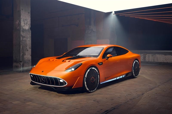 AMG GT XX概念车全球首发：3轴向磁通电机、1360马力！