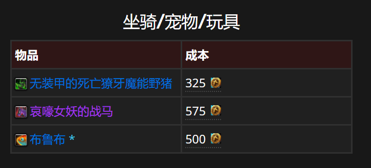 魔兽世界：7月商栈31件道具预览，魔杖飞弹也有幽灵皮肤了-萌图百科