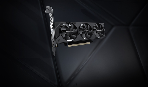 技嘉推出半高刀卡RTX 5050：居然用上了三风扇！-萌图百科