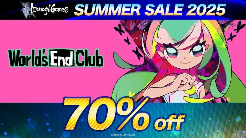 夏日超级特卖登场！《World's End Club》等热门游戏低至3折优惠！