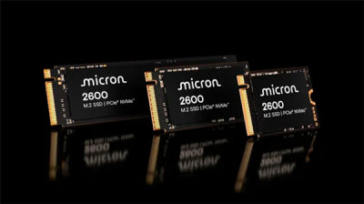 QLC性能媲美TLC！美光推出2600 SSD：自适应写入、7299MB/s读速-萌图百科