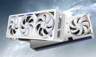 华硕ROG ASTRAL夜神RTX 5080 WHITE显卡上市：四风扇设计 首发16999元-萌图百科