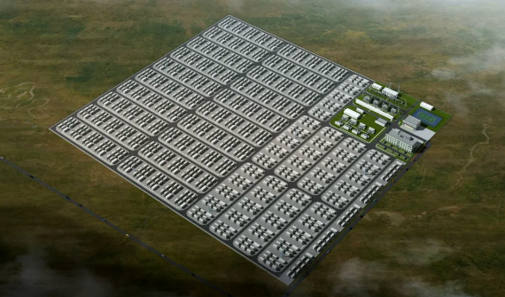 全球最大电源侧电化学储能项目开工：建设1200台储能电池舱-萌图百科
