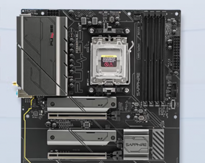 蓝宝石推出PULSE 脉动 B650A WIFI主板：双M.2插槽首发799元-萌图百科