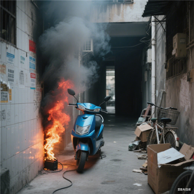 惨剧再现！成都一小区电瓶车楼道飞线充电酿火灾致1死2伤-萌图百科