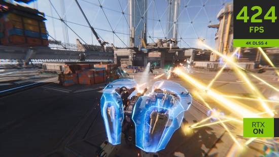 英伟达晒《解限机》DLSS 4实机：4K帧率暴涨4.6倍！