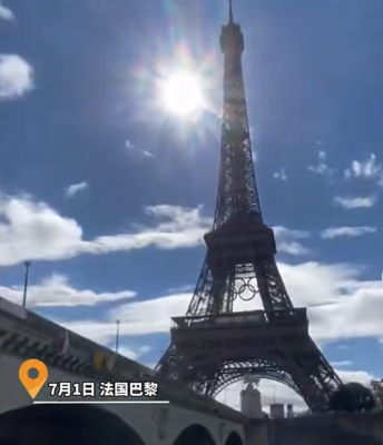 欧洲酷热最高“受害者”出现：埃菲尔铁塔热到变形 每日偏移20厘米-萌图百科