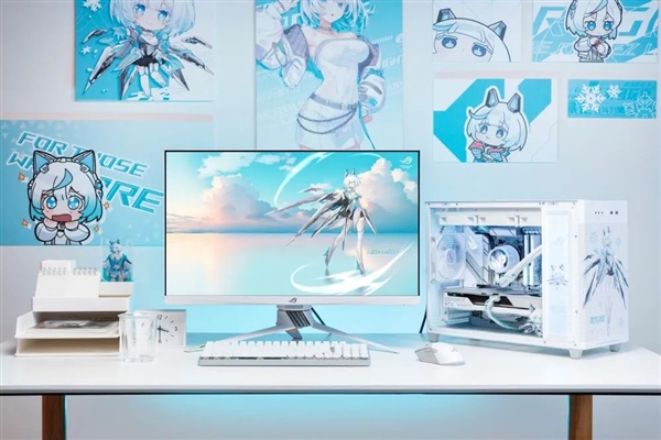 华硕B850/X870吹雪主板加持 打造夏日雪景房-萌图百科