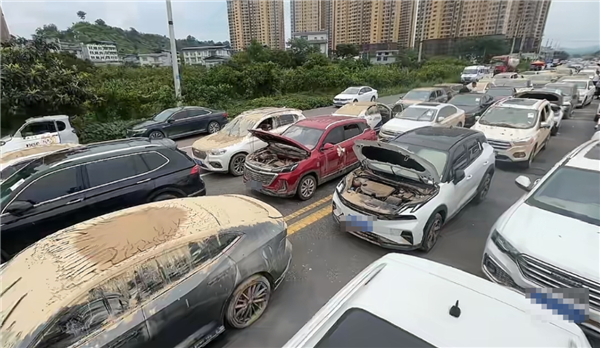 否认趁火打劫 二手车商涌向榕江收购泡水车：不卖只能报废-萌图百科