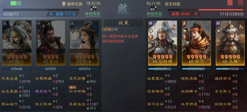 图片[31]-《三谋》S9第二批演义武将实测，张辽+公孙瓒两套体系都玩得转，甘宁整体表现偏弱-萌图百科
