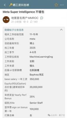 百万年薪遍地走 最高345万！Meta薪资接连曝光-萌图百科