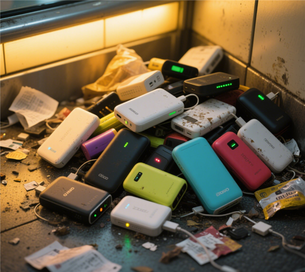 北京两机场自弃充电宝从单日1.6万件降至8千余件-萌图百科
