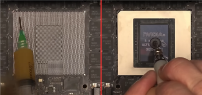 RTX 5090惨烈变砖 PCB都裂了！居然神奇修好 用了3根飞线-萌图百科