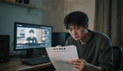 央视揭露打造素人网红骗局：小伙直播7天0人观看 想解约被索赔50万-萌图百科