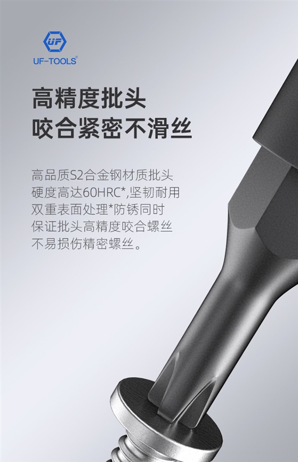 日常维修嘎嘎好用！友福工具32合一螺丝刀套装5.7元