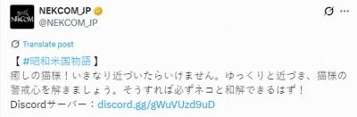 《昭和米国物语》官方暗示游戏能撸猫 放松心情-萌图百科