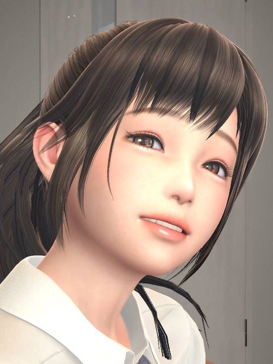 新《VR女友》女主模型大升级！造型更可爱 美如画