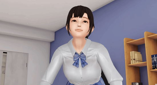 新《VR女友》女主模型大升级！造型更可爱 美如画