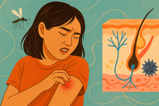 为啥你的蚊子包比别人的更痒 并非因为你血“甜”-萌图百科