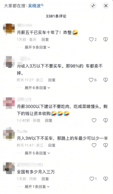 你认同吗！吴晓波：月收入3万以下不要买车 压力太大也不用买房-萌图百科
