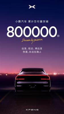 小鹏汽车彻底起死回生！累交突破80万辆：广州小蛮腰亮灯-萌图百科