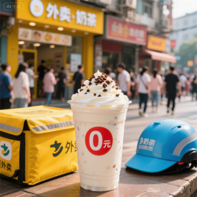 “0元奶茶” 究竟是谁买单-萌图百科