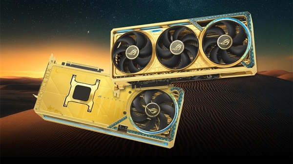 500多万 有史以来最贵！华硕用5公斤黄金打造ROG夜神RTX 5090D显卡-萌图百科