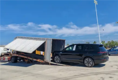 预计售价40万级：腾势N8L无伪实车曝光：定位为插电混动大型SUV-萌图百科