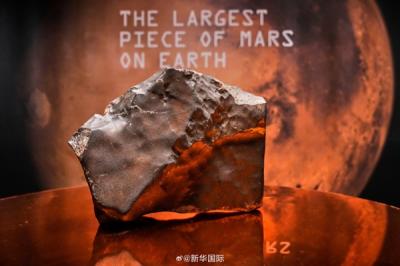 地球上最大的火星陨石将被拍卖：预估价达400万美元 坠落年份仍是谜-萌图百科