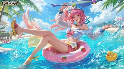 宫本武藏“夏花”皮肤领衔！ 《英魂之刃》夏日狂欢开启-萌图百科