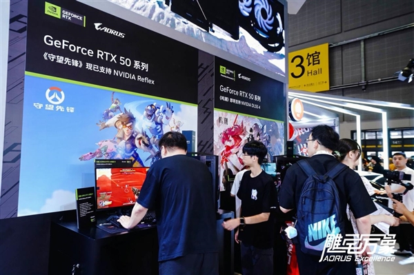 BW2025技嘉AORUS战力全开 次元突破！硬核电竞引爆文化狂潮