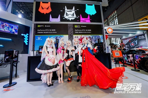 BW2025技嘉AORUS战力全开 次元突破！硬核电竞引爆文化狂潮