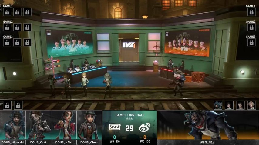 第五人格IVL：DOU5_mhxm操作拉满四抓破冰，带领队伍获得胜利！-萌图百科