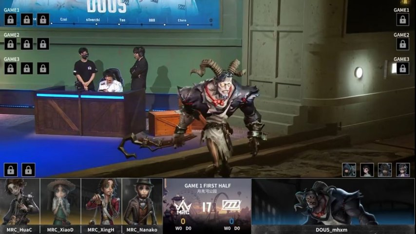 第五人格IVL： DOU5_mhxm极限翻盘拿下四抓，助力队伍2:0锁定胜局-萌图百科