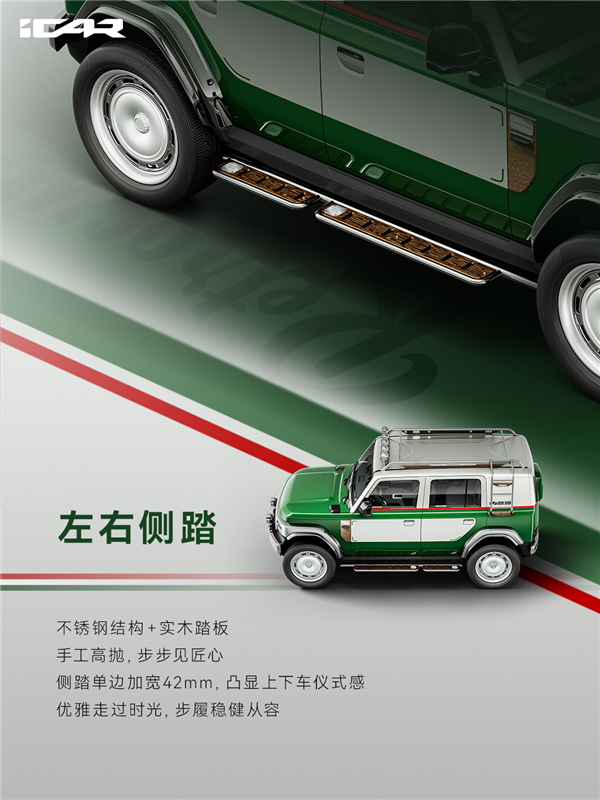 2.88万买18件“大满配” 奇瑞iCar V23复古套件发布：个性非常
