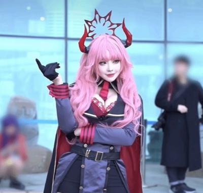 BW韩援Coser最新Cos美图 身材好让人目不转睛-萌图百科