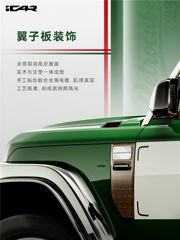 2.88万买18件“大满配” 奇瑞iCar V23复古套件发布：个性非常