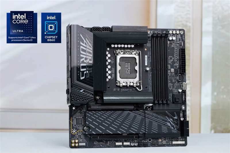 技嘉B860M AORUS PRO WIFI 7电竞雕主板评测：高端配置下放 酷睿Ultra 7 265K绝佳搭档-萌图百科