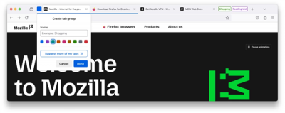 火狐浏览器Firefox 141.0正式发布！带来AI标签组、终于支持WebGPU-萌图百科