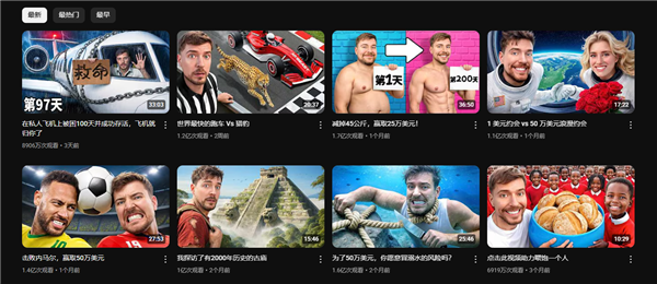 比甲亢哥更火！全球第一网红野兽先生宣布中国直播首秀