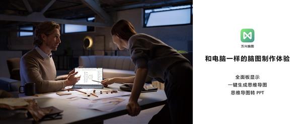 桌面级AI办公体验！万兴脑图深度适配鸿蒙平板  解锁高效生产力-萌图百科