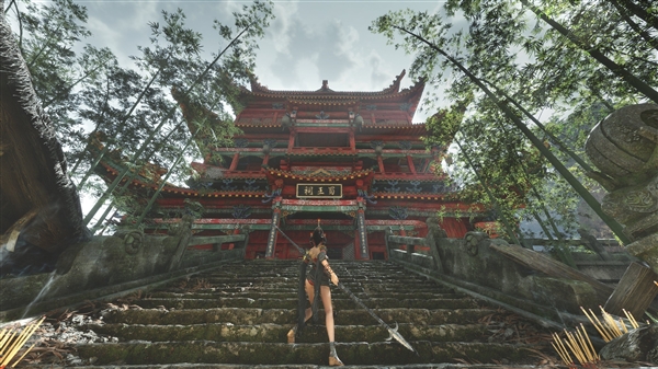 《明末：渊虚之羽》绝美摄影图片赏析：女主身材绝了！